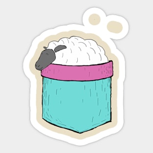 POCKET SHEEP Sticker